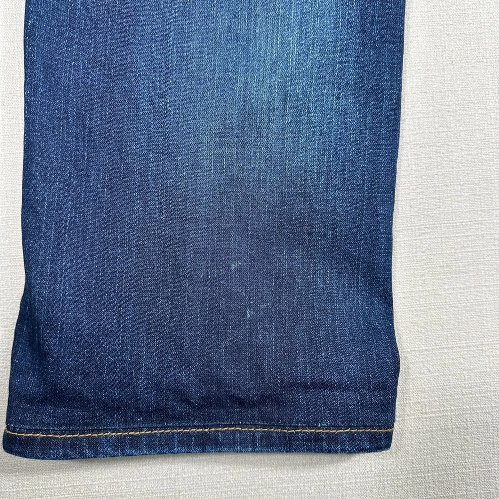Buffalo Slim Ash Jeans Mens 34x32 Blue Excellent Stretch Denim Medium Wash
